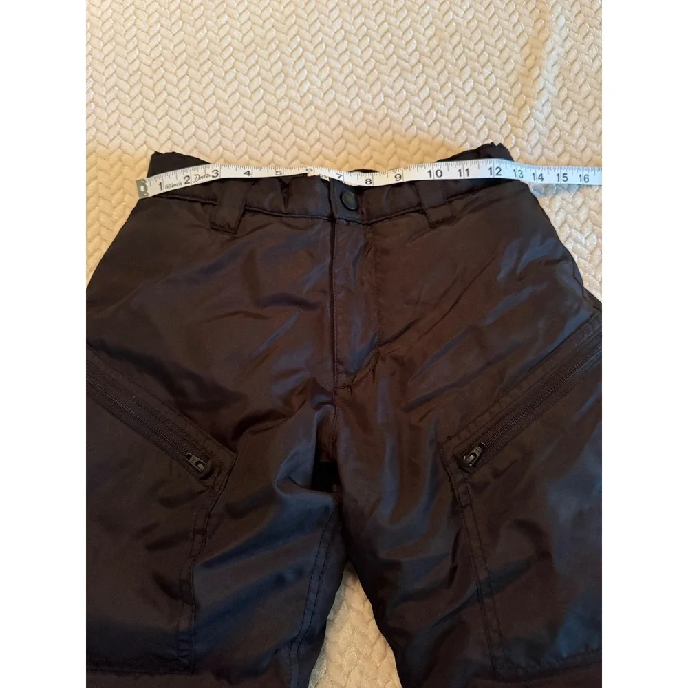 Old Navy Kids Black Insulated‎ Snow Pants Winter Ski Trousers Size M 8
